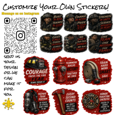 Firefighter Stickers